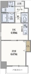 ソレイユ難波南の物件間取画像